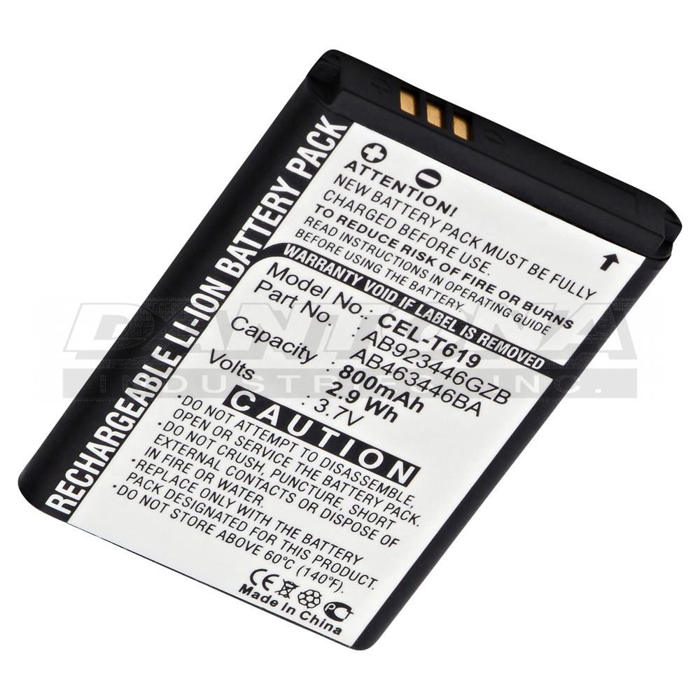 CEL-T619 3.7V 800mAh SAMSUNG