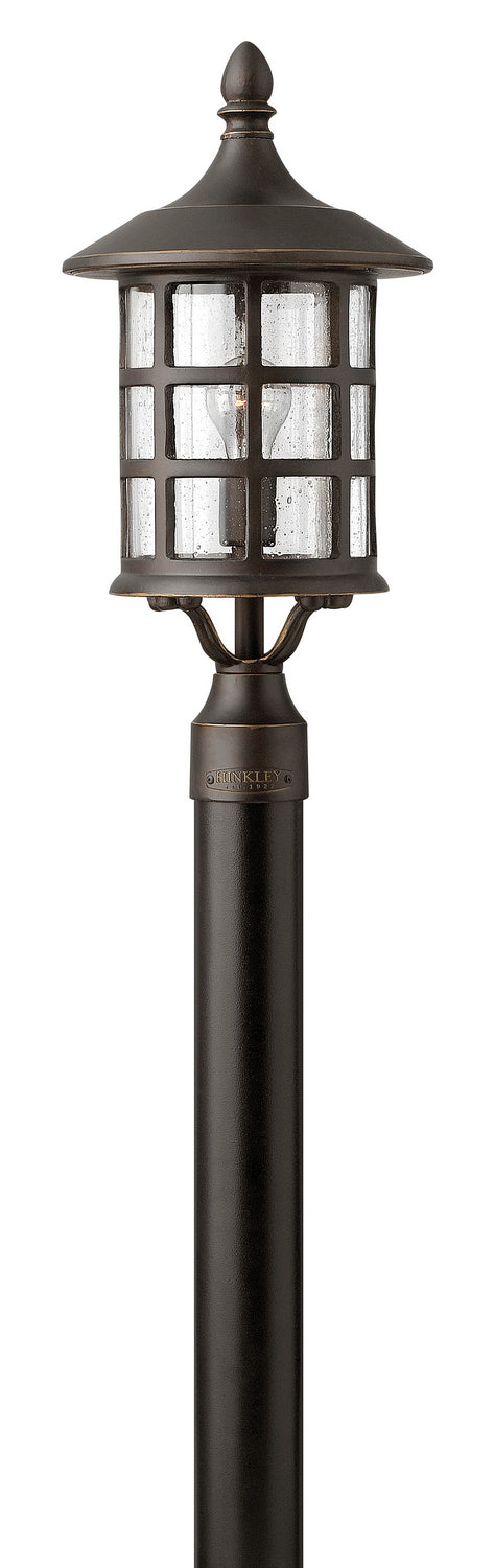 Freeport LED Post Top or Pier Mount Lantern in Oil Rubbed Bronze