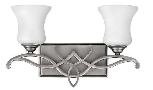 Brooke LED Vanity in Antique Nickel