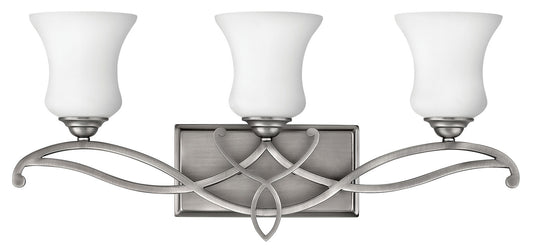 Brooke LED Vanity in Antique Nickel