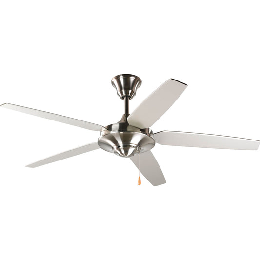 Progress Lighting - P2530-09 - 54" Ceiling Fan - AirPro Signature Plus - Brushed Nickel