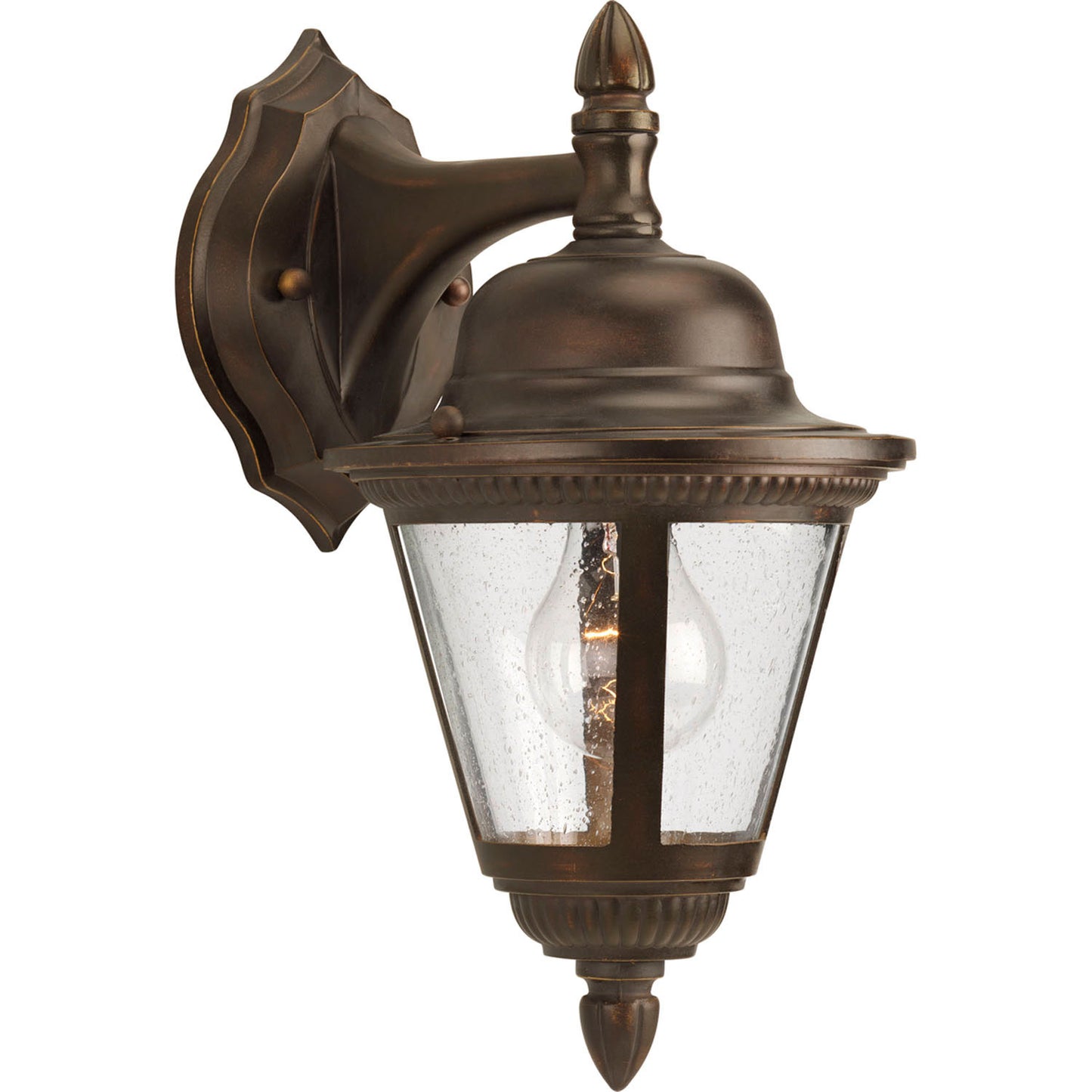Westport One Light Wall Lantern in Antique Bronze