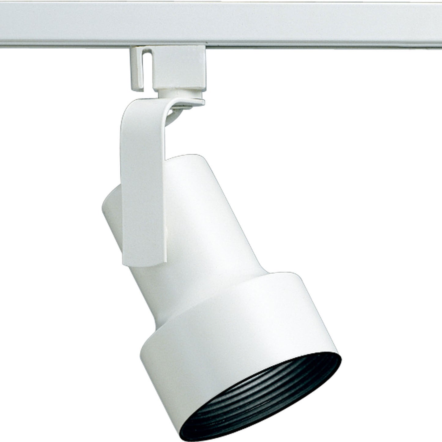 Track Head One Light Track Head in White