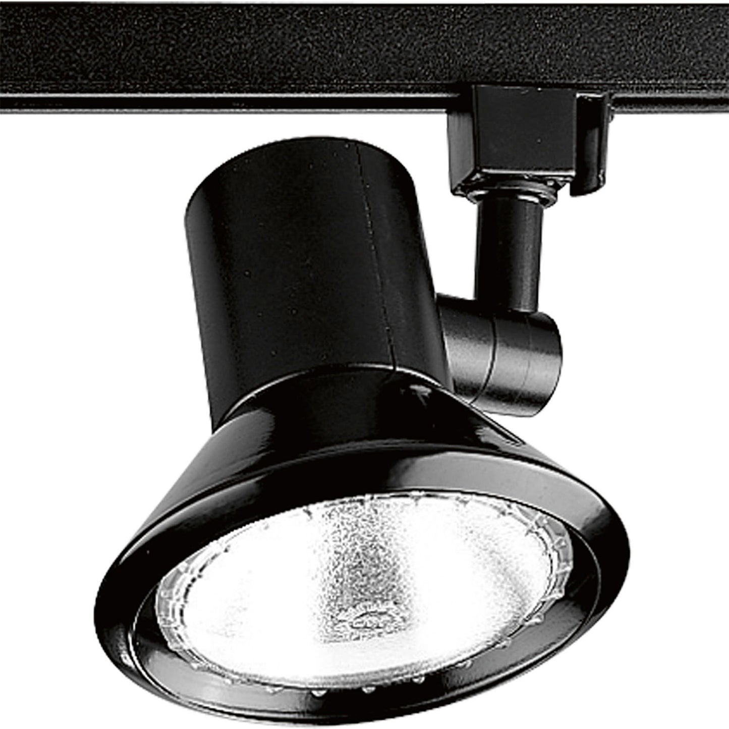 Alpha Trak Shallow Profile One Light Track Head in Black