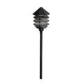 Six Groove One Light Path & Spread in Textured Black