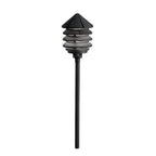 Six Groove One Light Path & Spread in Textured Black