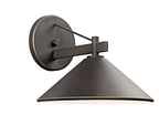 Ripley One Light Outdoor Wall Mount in Olde Bronze