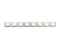 Eight Light Linear Bath in Brushed Nickel