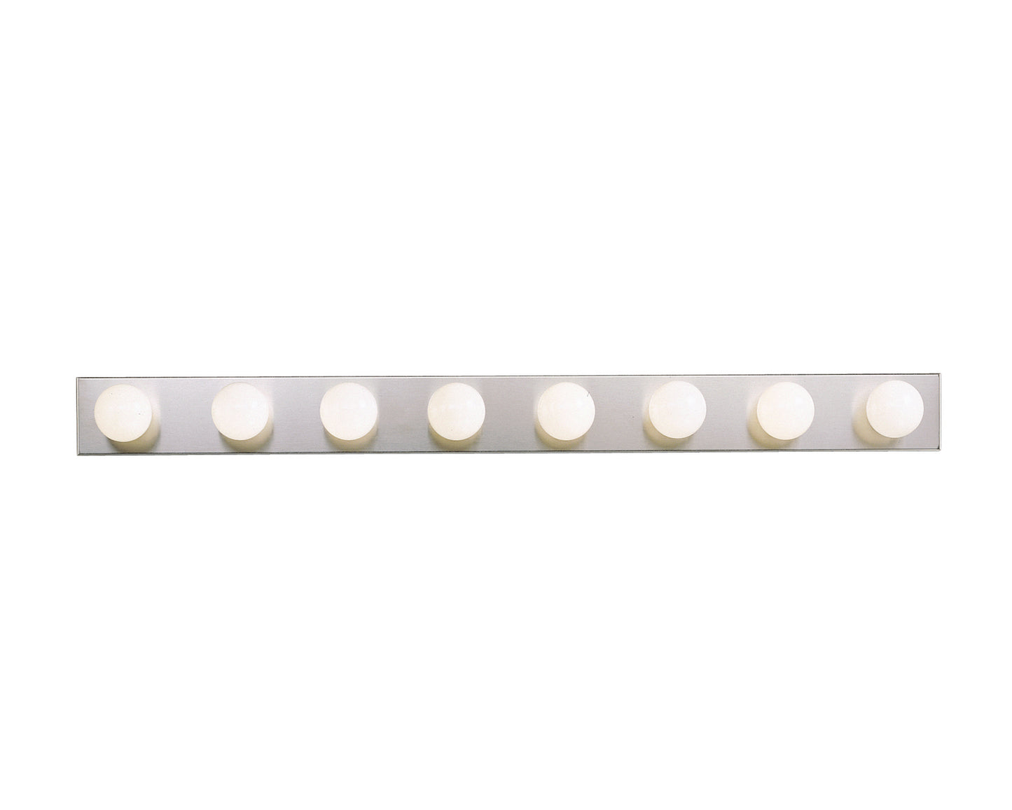 Eight Light Linear Bath in Brushed Nickel