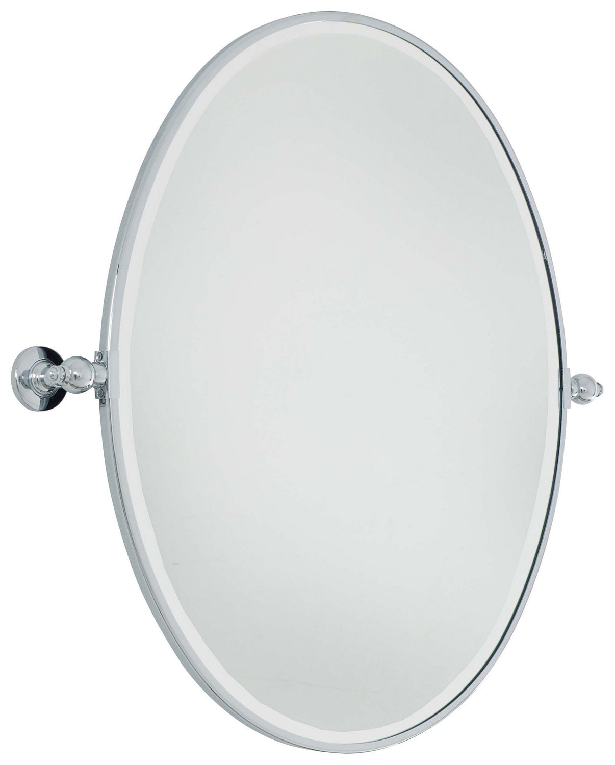 Pivoting Mirrors Mirror in Chrome