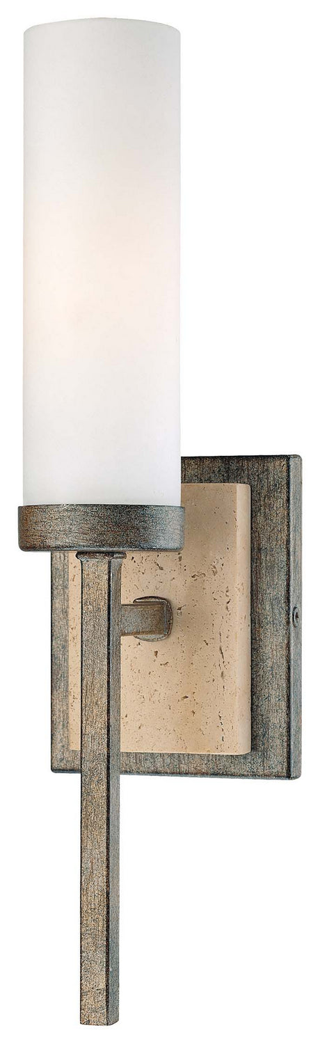 Compositions One Light Wall Sconce in Aged Patina Iron