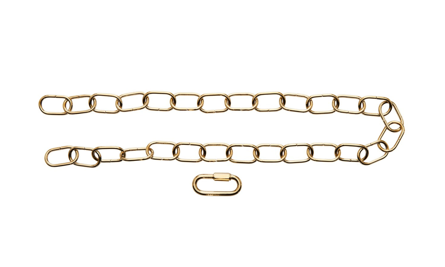 Accessory Chain in Polished Brass