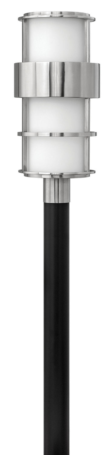 Saturn LED Post Top or Pier Mount Lantern in Stainless Steel