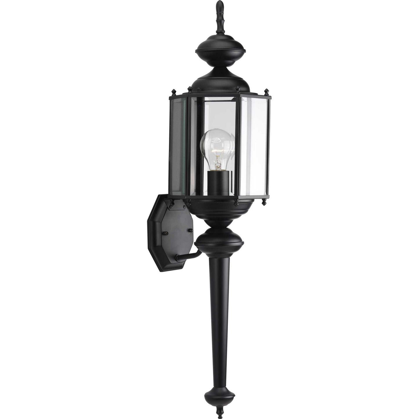 Carriage Classics One Light Wall Lantern in Black