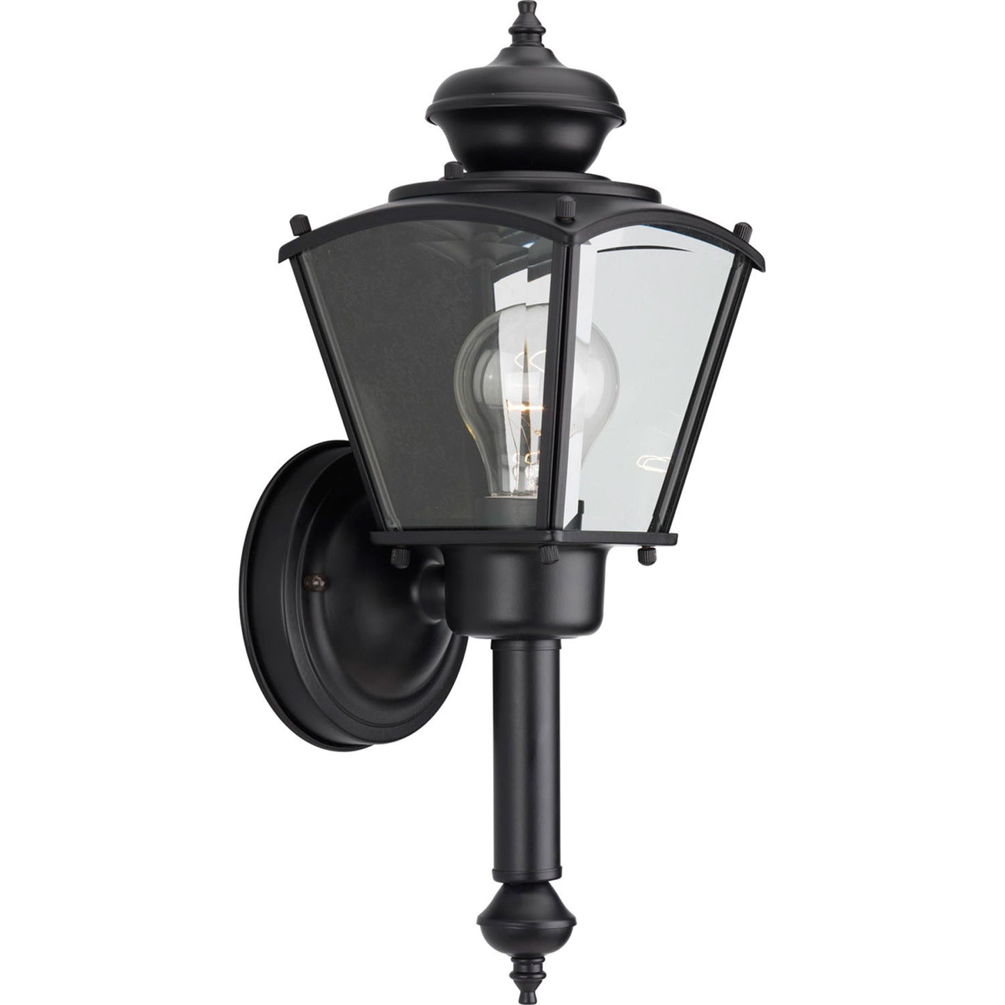 Carriage Classics One Light Wall Lantern in Black