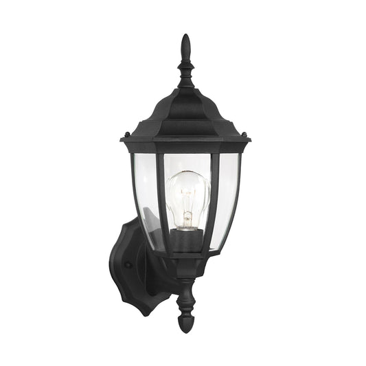 Generation Lighting - 88940-12 - One Light Outdoor Wall Lantern - Bakersville - Black