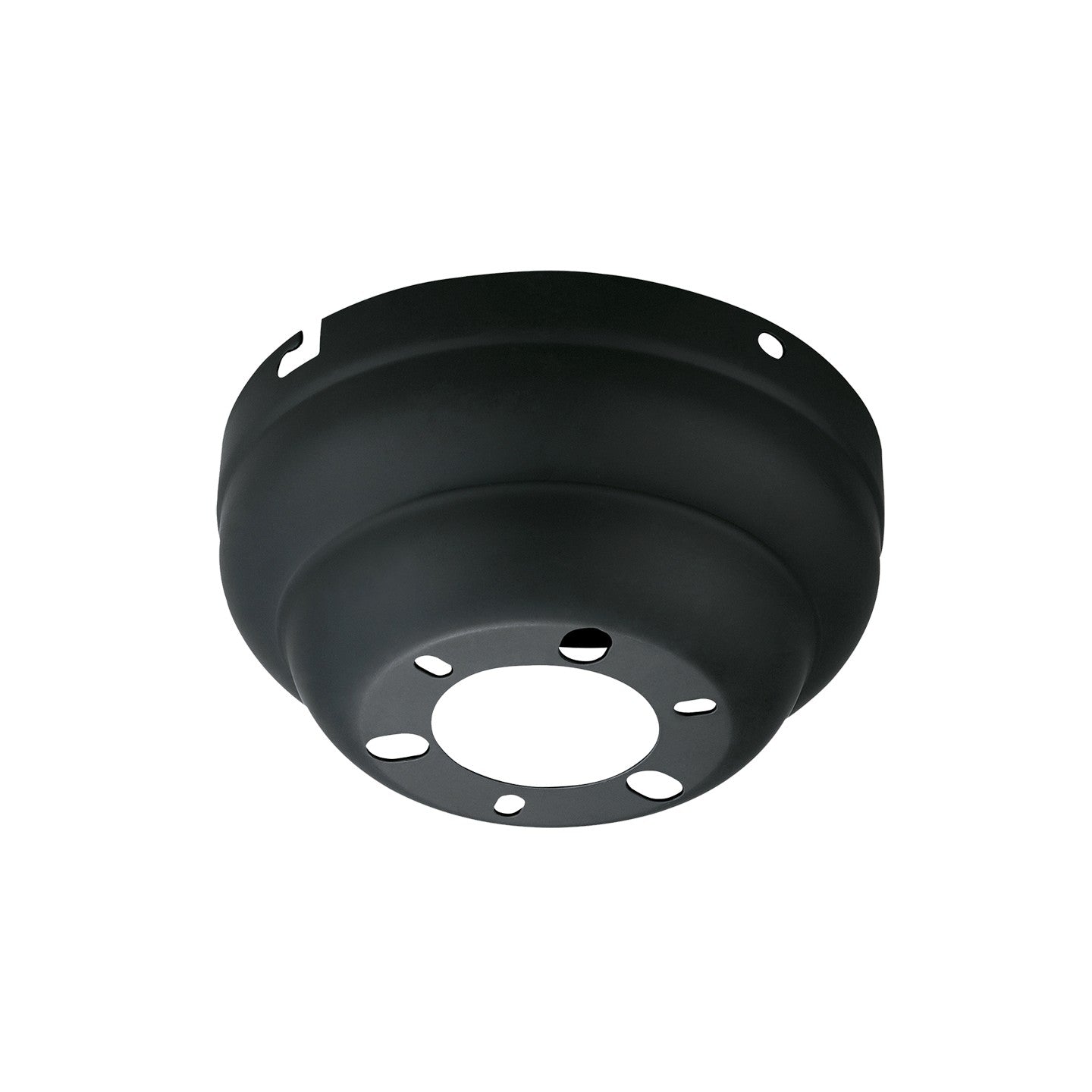 Universal Flush Mount Canopy in Matte Black