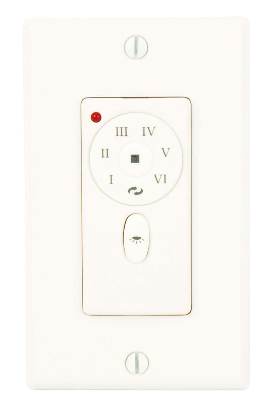 Craftmade - DC-WALL - Wall Control Only for DC Motor - DC Wall Control - White