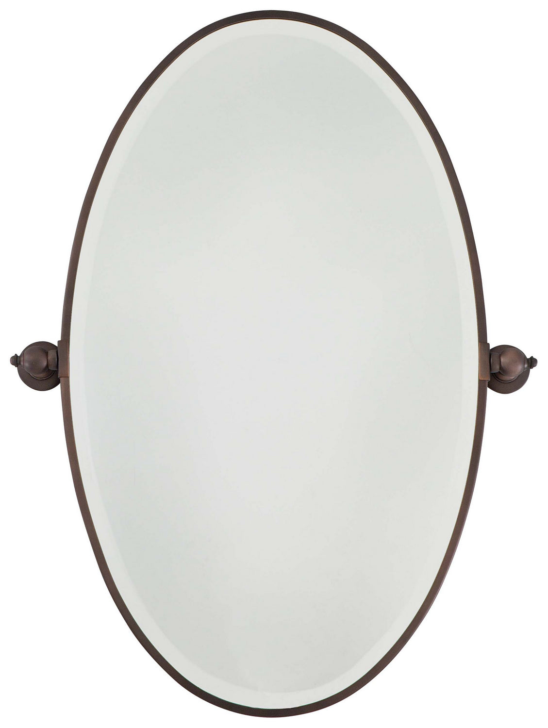 Pivoting Mirrors Mirror in Dark Brushed Bronze