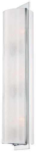 Clarté Three Light Wall Sconce in Chrome