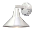 Bay Crest One Light Wall Mount in Brushed Stainless Steel