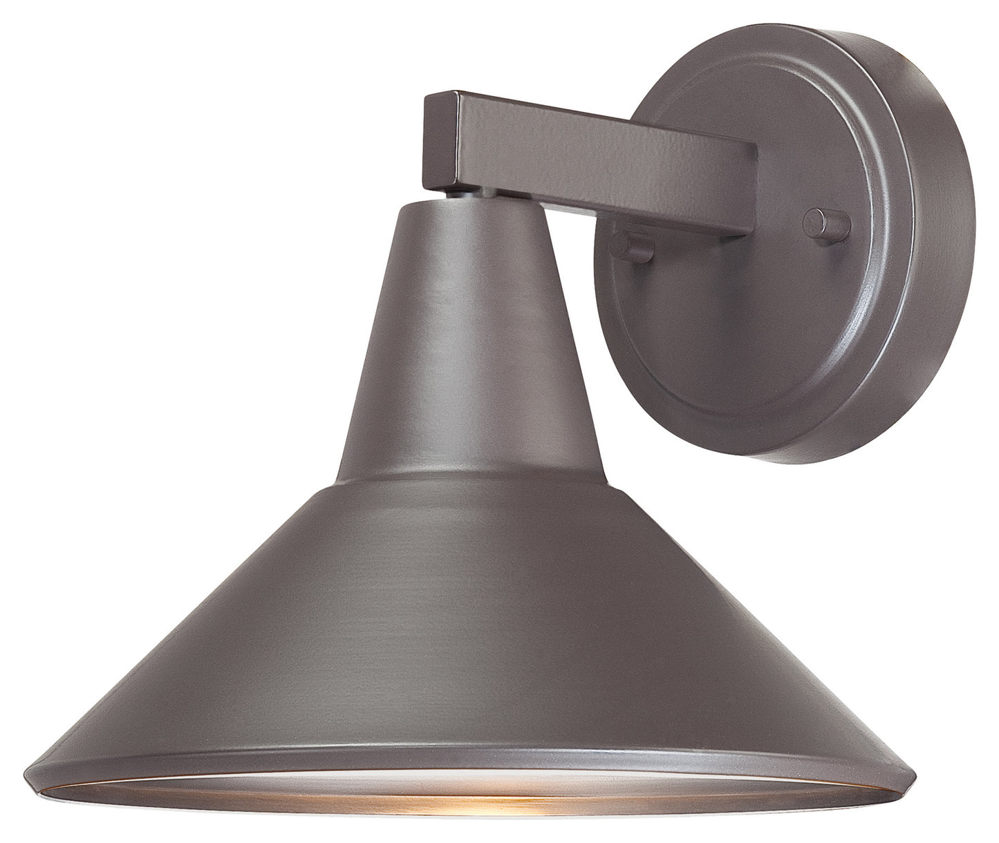 Bay Crest One Light Wall Mount in Dorian Bronze