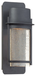 Artisan Lane One Light Outdoor Wall Mount in Black