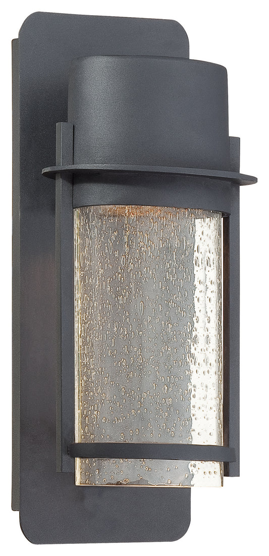 Artisan Lane One Light Outdoor Wall Mount in Black
