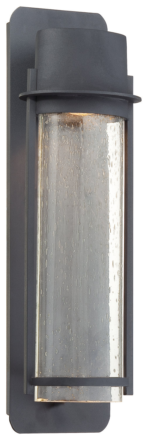 Artisan Lane One Light Outdoor Wall Mount in Black