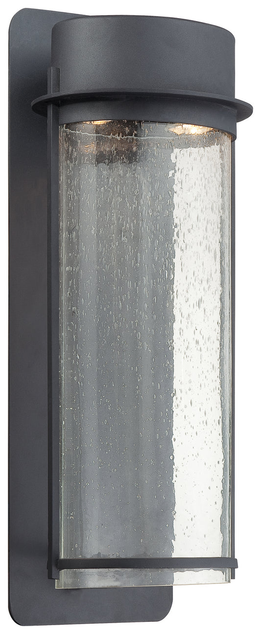 Artisan Lane Two Light Outdoor Wall Mount in Black