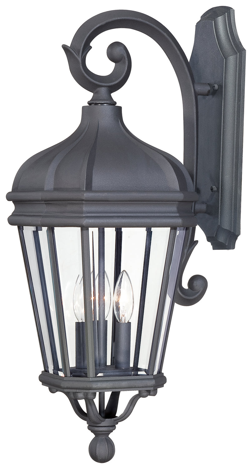 Harrison Three Light Wall Mount in Sand Coal