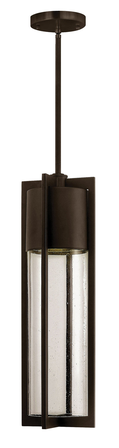 Shelter LED Hanging Lantern in Buckeye Bronze