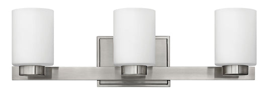 Miley 3 Light Vanity in Brushed Nickel