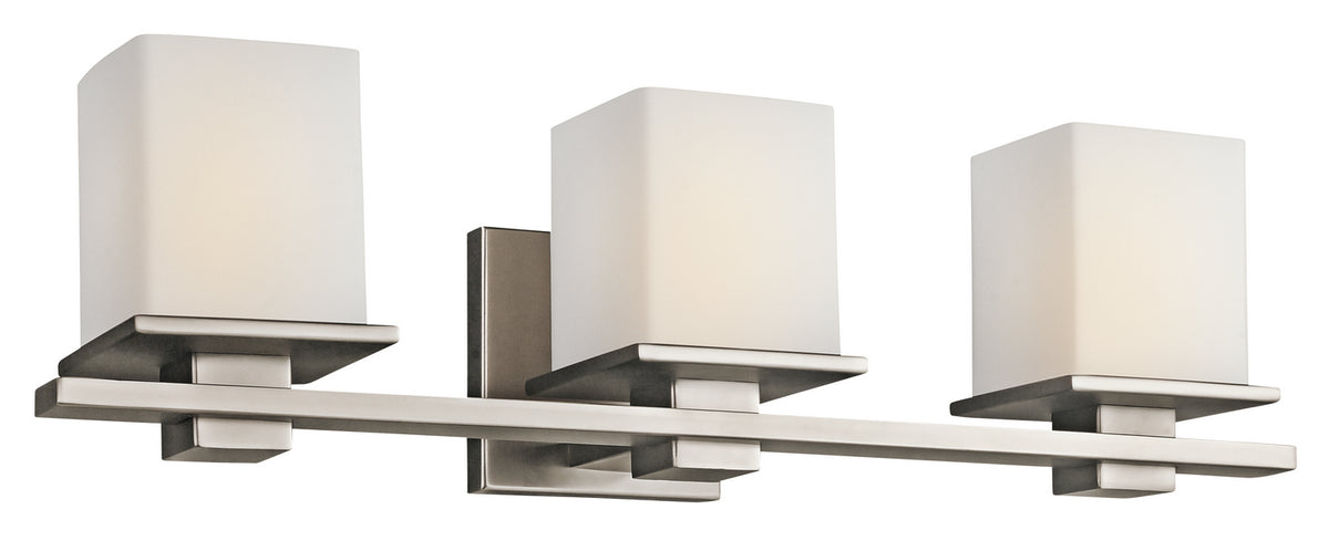Tully Three Light Bath in Antique Pewter
