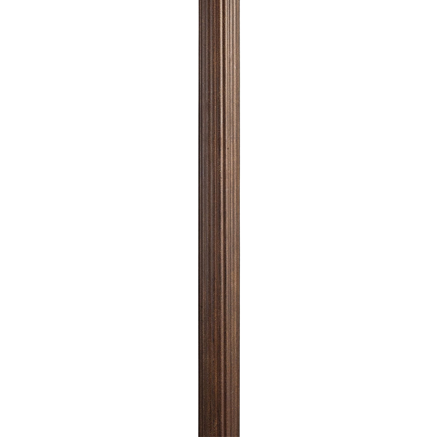 Accessory Outdoor Fluted Post in Brown Stone