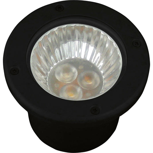 LED Well Light LED Well Light in Black