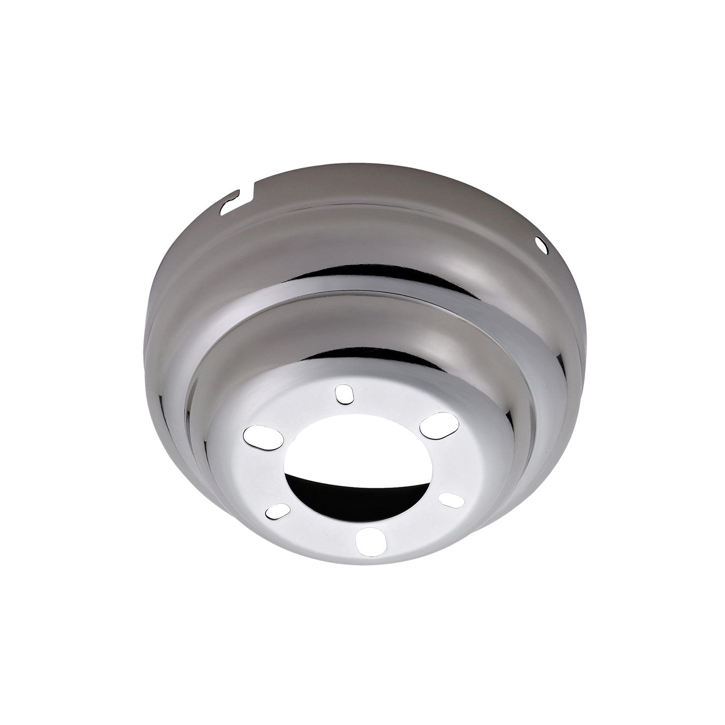 Universal Flush Mount Canopy in Polished Nickel