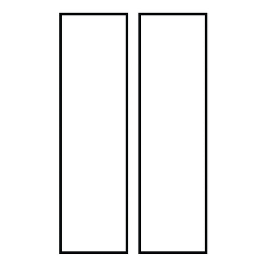 Generation Lighting - 90621-68 - Address Number Tile - Address Light - White Plastic