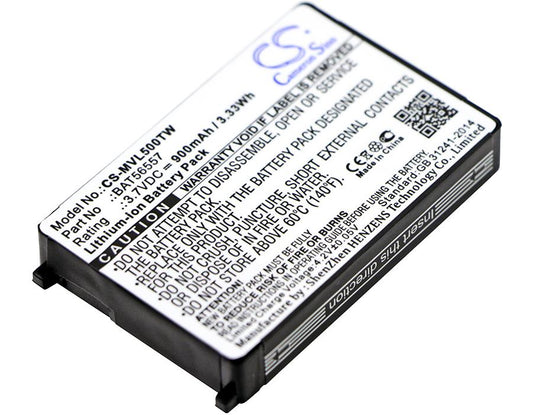 3.7V 1200mAh Li-ion  Replacement Battery