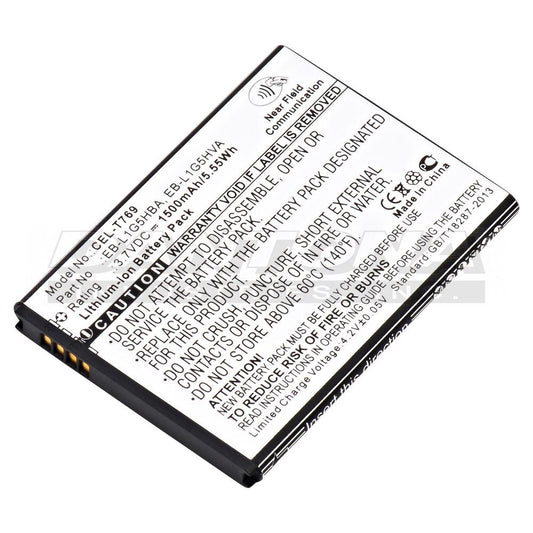 CEL-T769 3.7V 1500mAh SAMSUNG GALAXY