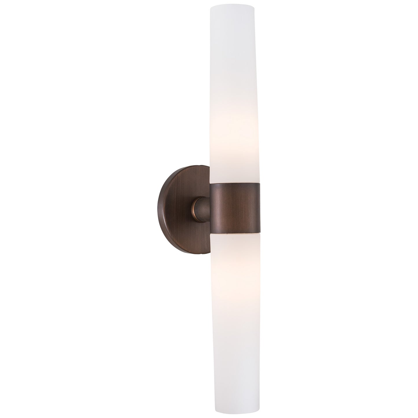 Saber Two Light Bath in Painted Copper Bronze Patina