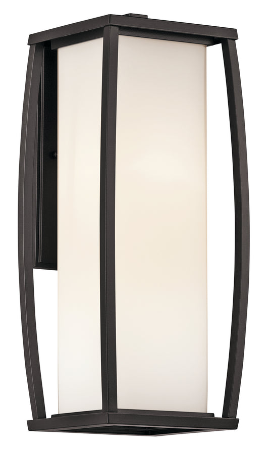 Bowen Two Light Outdoor Wall Mount in Architectural Bronze