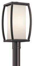Bowen One Light Outdoor Post Mount in Architectural Bronze
