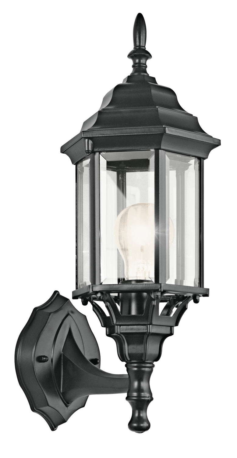Chesapeake One Light Outdoor Wall Mount in Black