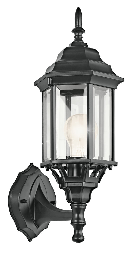 Chesapeake One Light Outdoor Wall Mount in Black