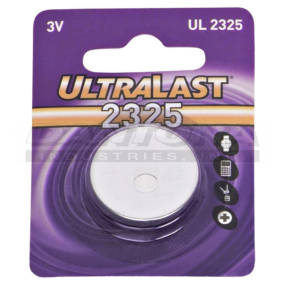 UL2325 3V 175mAh BR2325 LITHIUM CELL