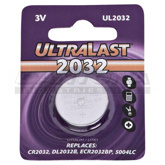 3V CR2032 COIN CELL BATTERY 5 PACK