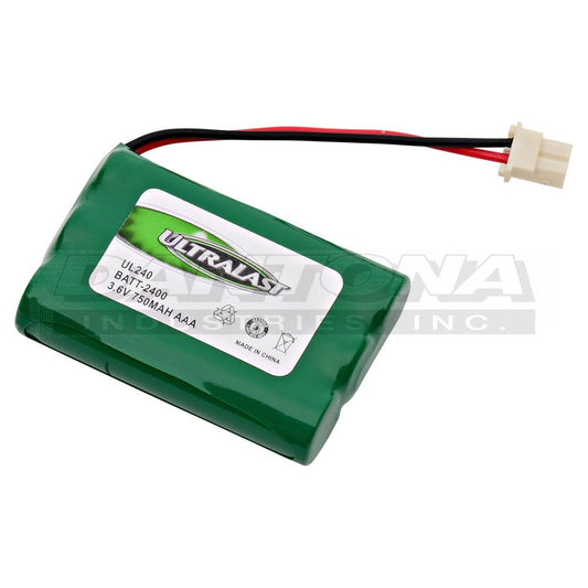 BATT-2400 3.6V 750mAh NiNH S.W.Bell
