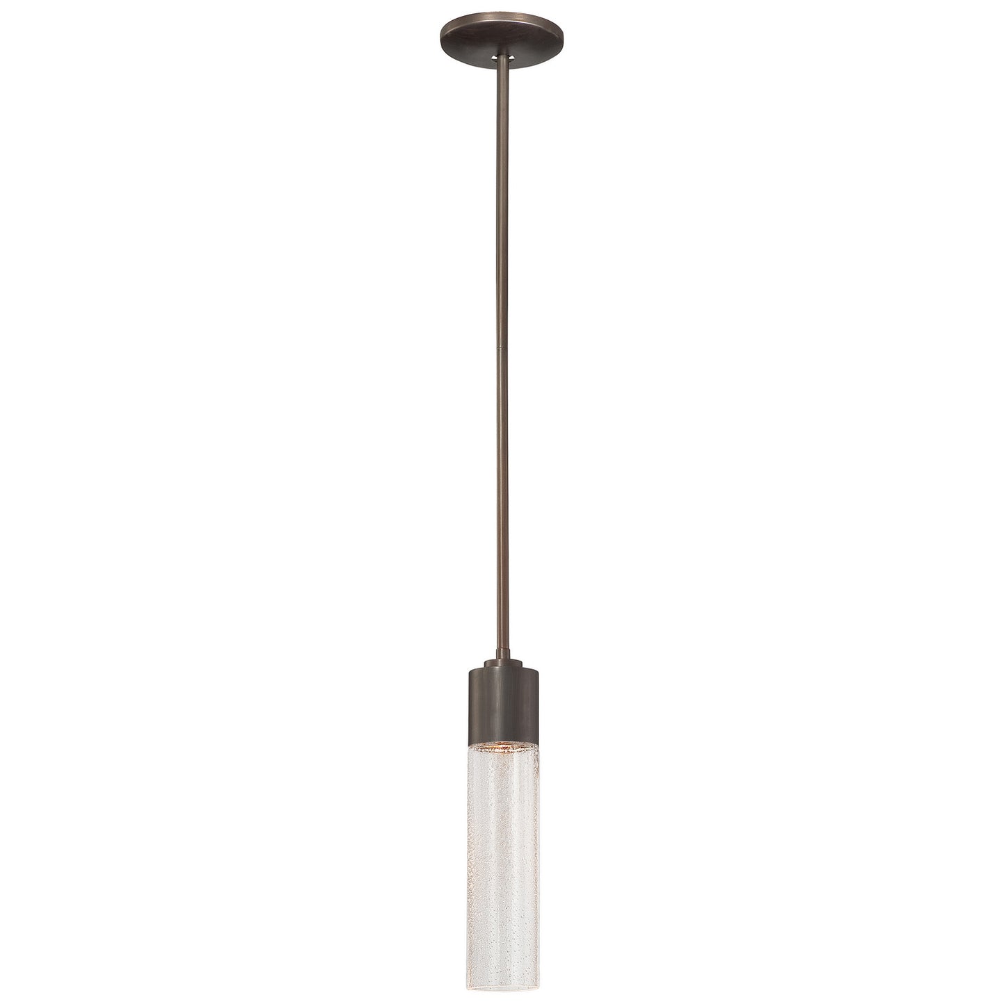 Light Rain One Light Mini Pendant in Copper Bronze Patina