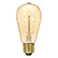 40W ST19 Nostalgic Antique - Hairpin E26 Medium 120V S2414